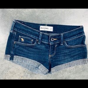 Girls Abercrombie denim shorts size 14 EUC